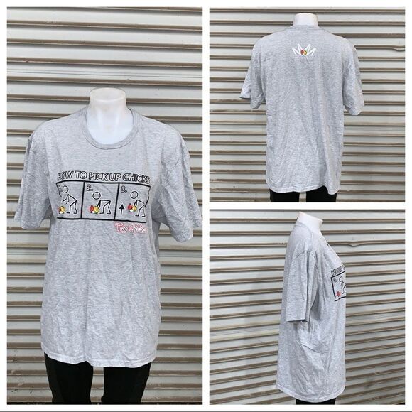District Made graphic tshirt how to pick up chicks - Picture 1 of 8